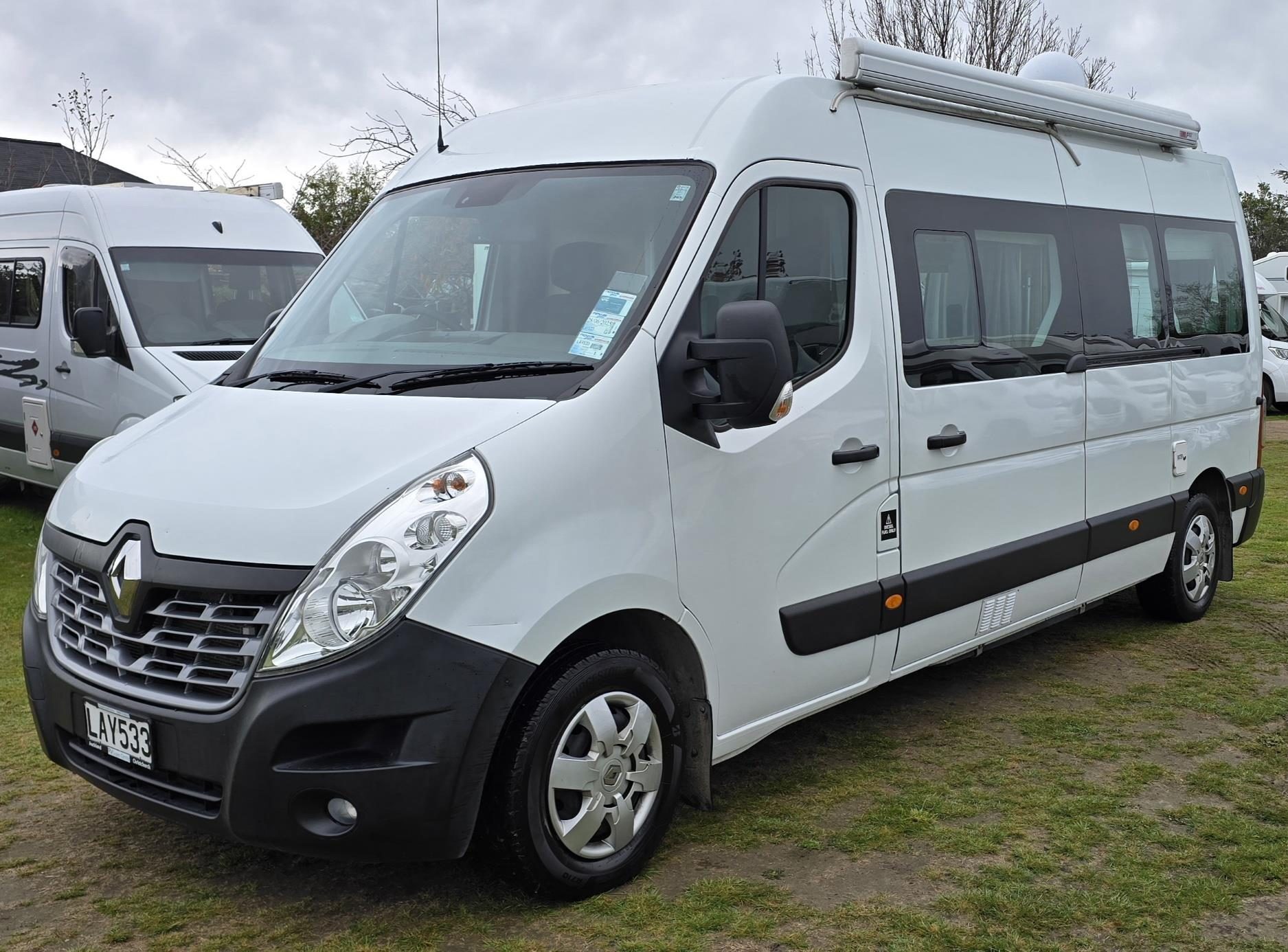 2017 Renault Master Action built